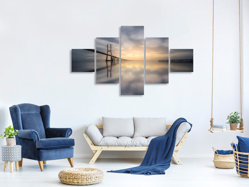 5-piece-canvas-print-mirroring
