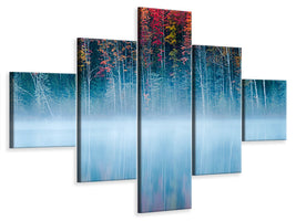 5-piece-canvas-print-morning-reflection