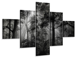 5-piece-canvas-print-primary-forest