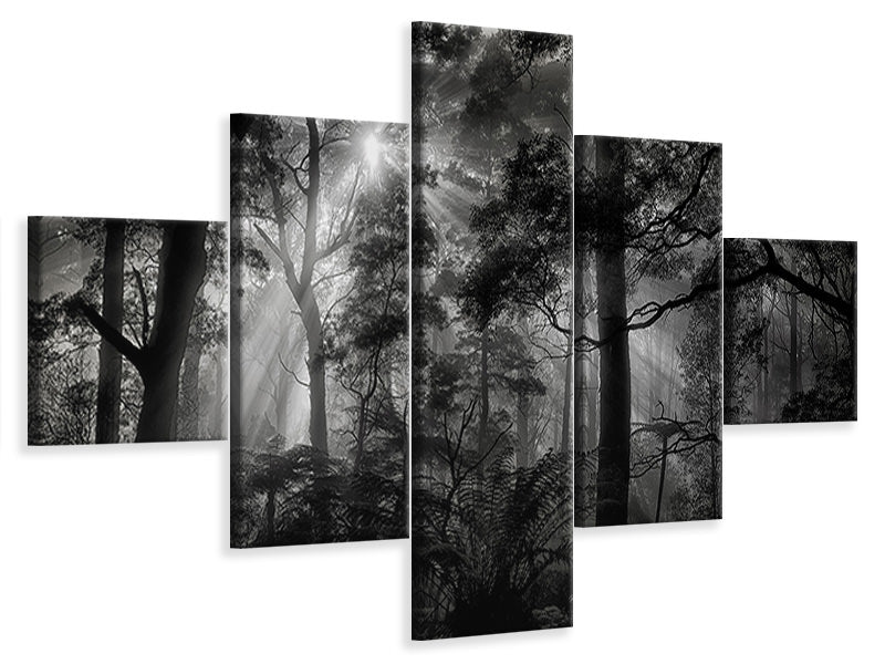 5-piece-canvas-print-primary-forest