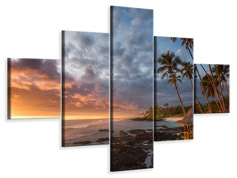 5-piece-canvas-print-return-to-paradise