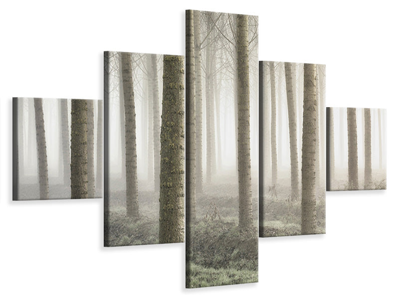 5-piece-canvas-print-small-woodland