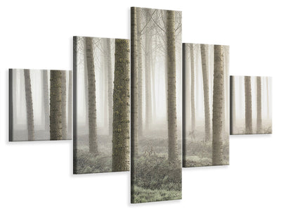 5-piece-canvas-print-small-woodland