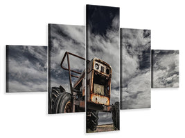5-piece-canvas-print-the-scream