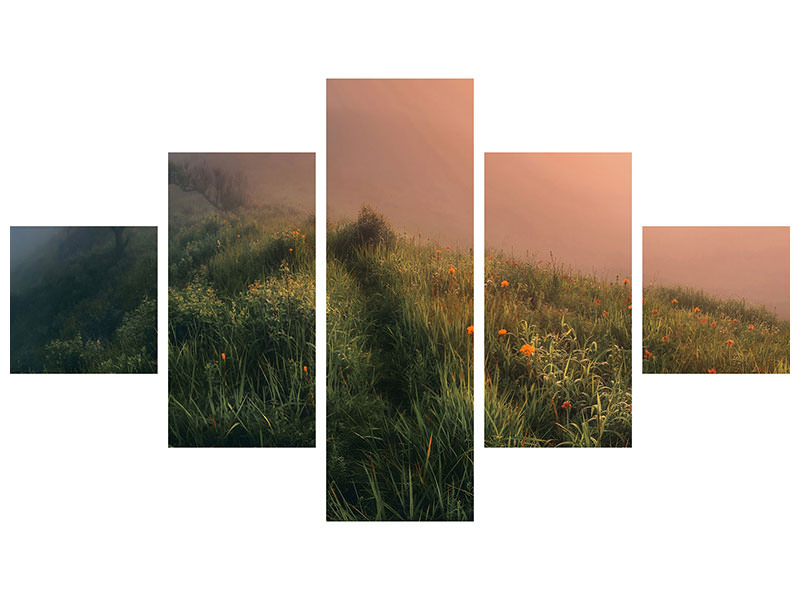 5-piece-canvas-print-the-story-of-the-foggy-morning