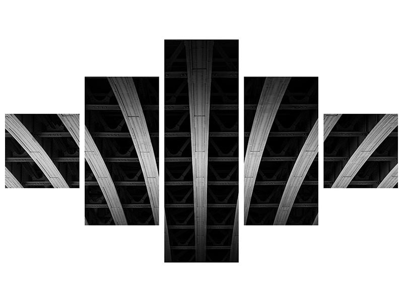 5-piece-canvas-print-under-the-bridge-a