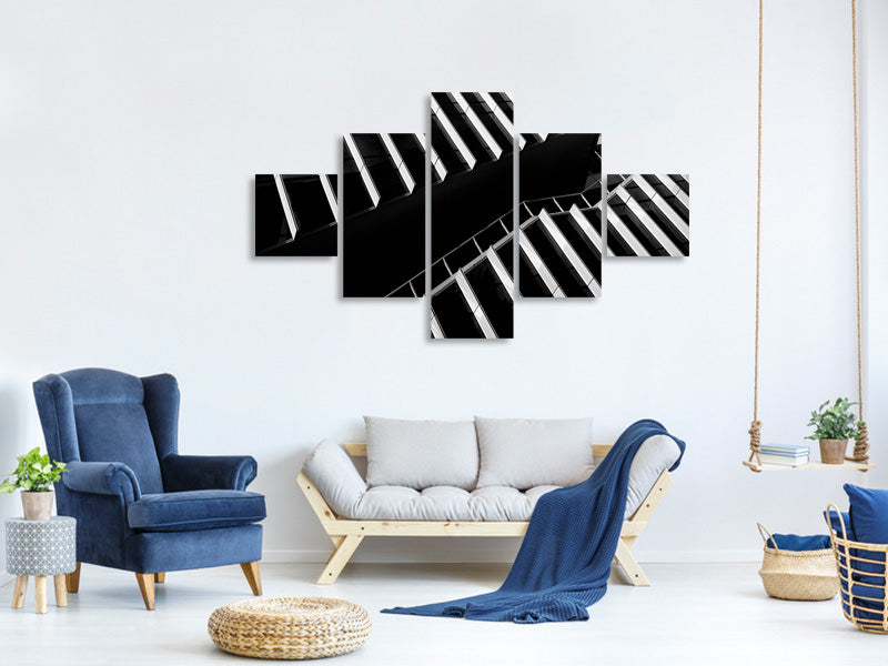5-piece-canvas-print-up-between-the-facades