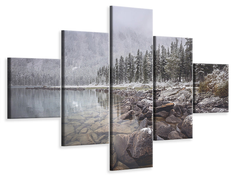 5-piece-canvas-print-winter