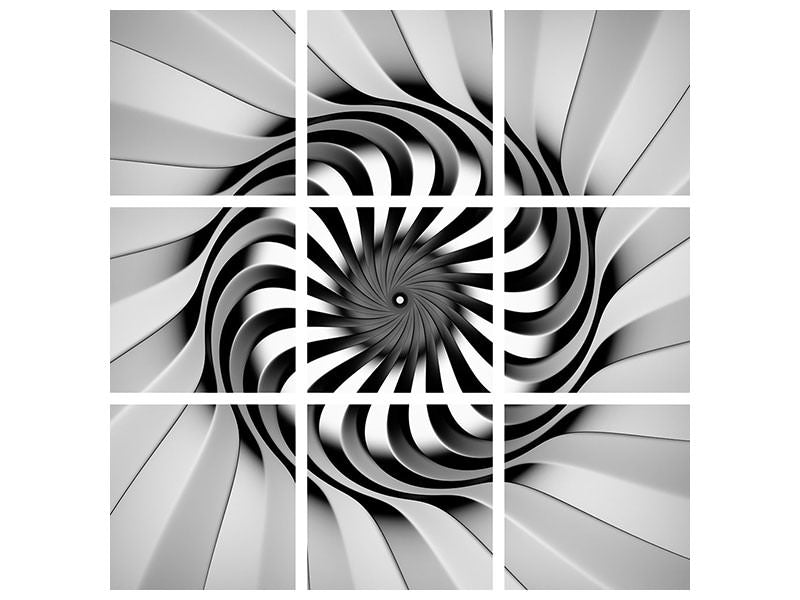 9-piece-canvas-print-abstract-spiral