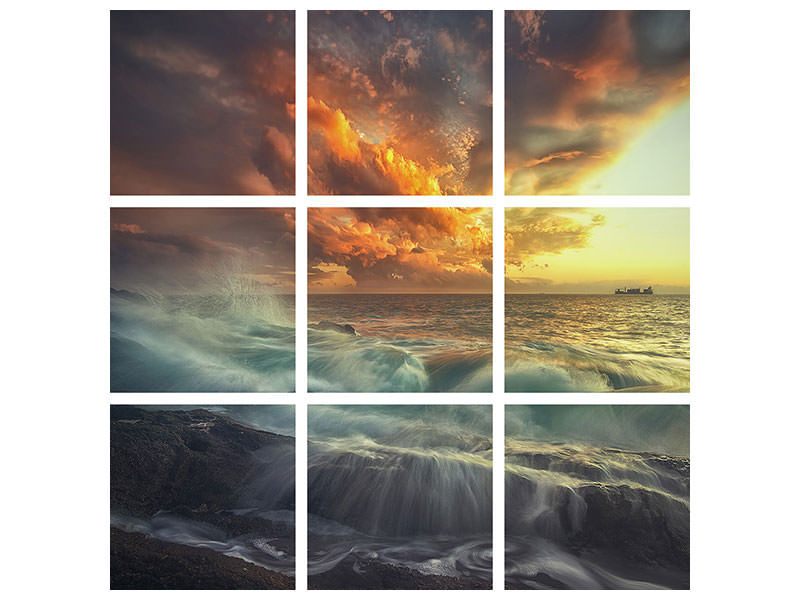 9-piece-canvas-print-delirium-with-colors