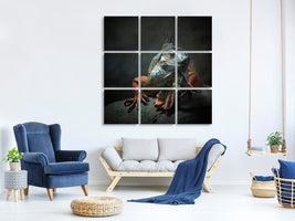 9-piece-canvas-print-i-am-the-king-who-else