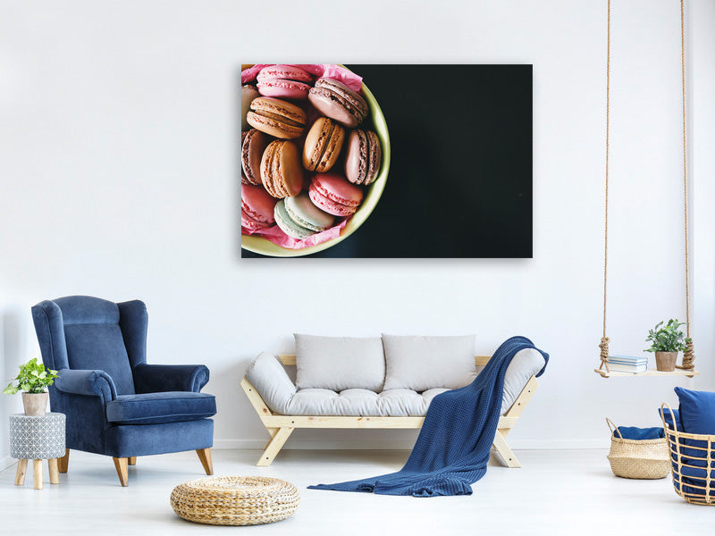 canvas-print-a-bowl-of-macaroons