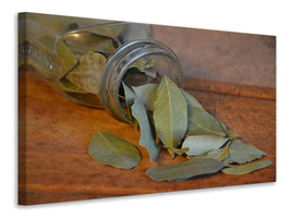 canvas-print-bay-leaves