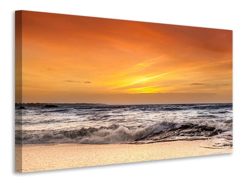 canvas-print-lake-with-sunset