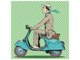 canvas-print-pop-art-vespa-driver