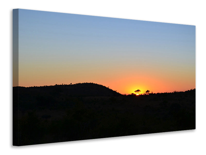 canvas-print-sunset-in-africa