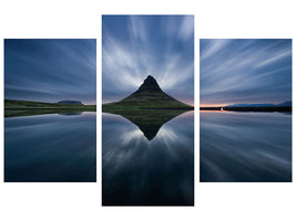modern-3-piece-canvas-print-a-night-at-kirkjufell