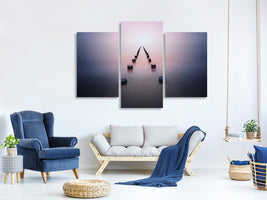 modern-3-piece-canvas-print-alone-in-the-silence