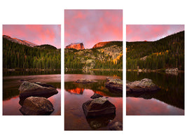 modern-3-piece-canvas-print-bear-lake-sunrise