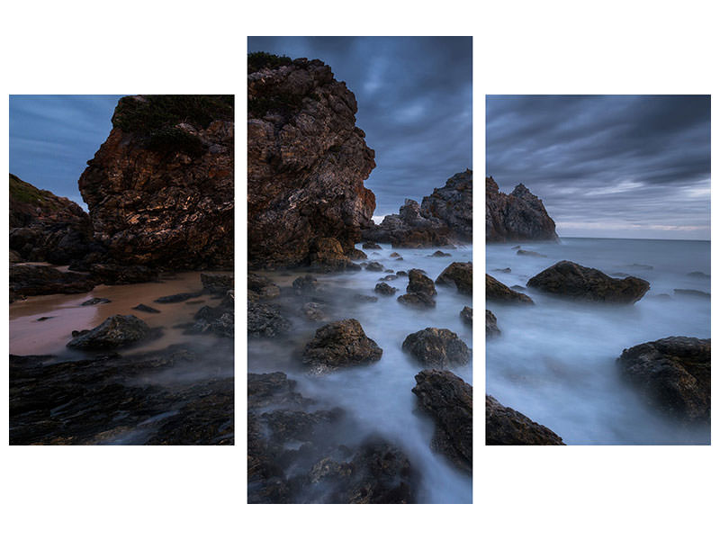 modern-3-piece-canvas-print-by-the-sea