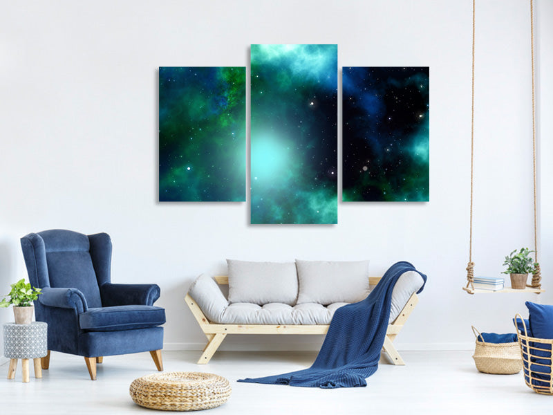 modern-3-piece-canvas-print-fantastic-galaxy