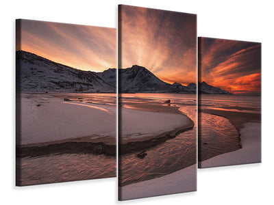 modern-3-piece-canvas-print-golden-sunset
