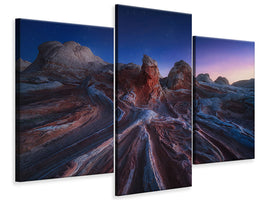 modern-3-piece-canvas-print-gordian-stone-knot