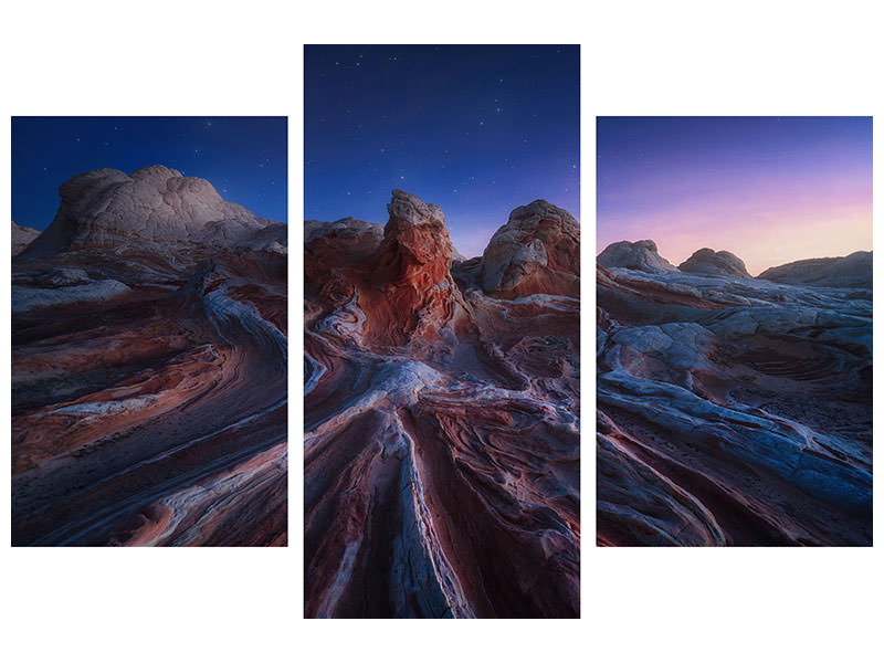 modern-3-piece-canvas-print-gordian-stone-knot