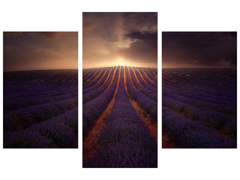 modern-3-piece-canvas-print-in-a-village-of-la-mancha