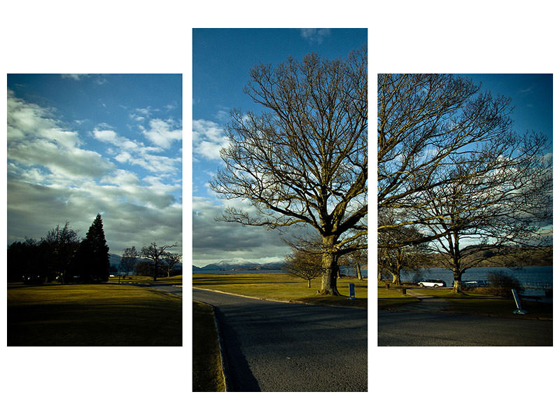 modern-3-piece-canvas-print-loch-lomond