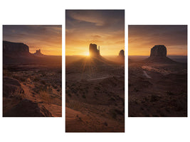 modern-3-piece-canvas-print-monument-sunrise