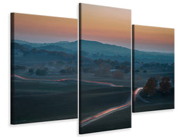 modern-3-piece-canvas-print-prairie-dusk