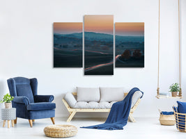 modern-3-piece-canvas-print-prairie-dusk