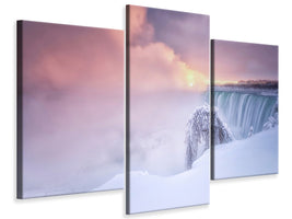 modern-3-piece-canvas-print-sunrise-at-niagara-falls