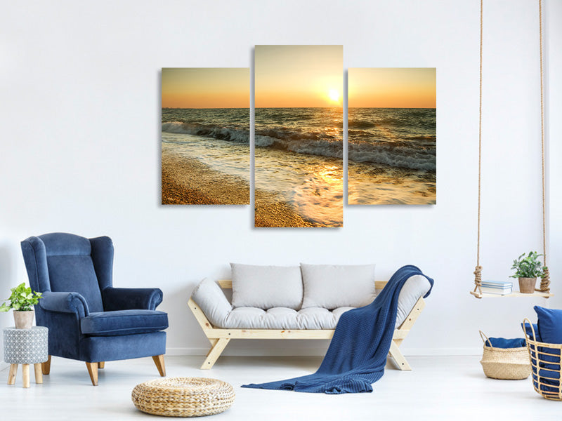 modern-3-piece-canvas-print-sunset-at-sea