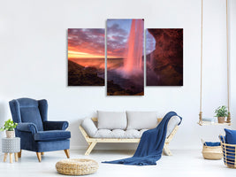 modern-3-piece-canvas-print-the-burning-falls