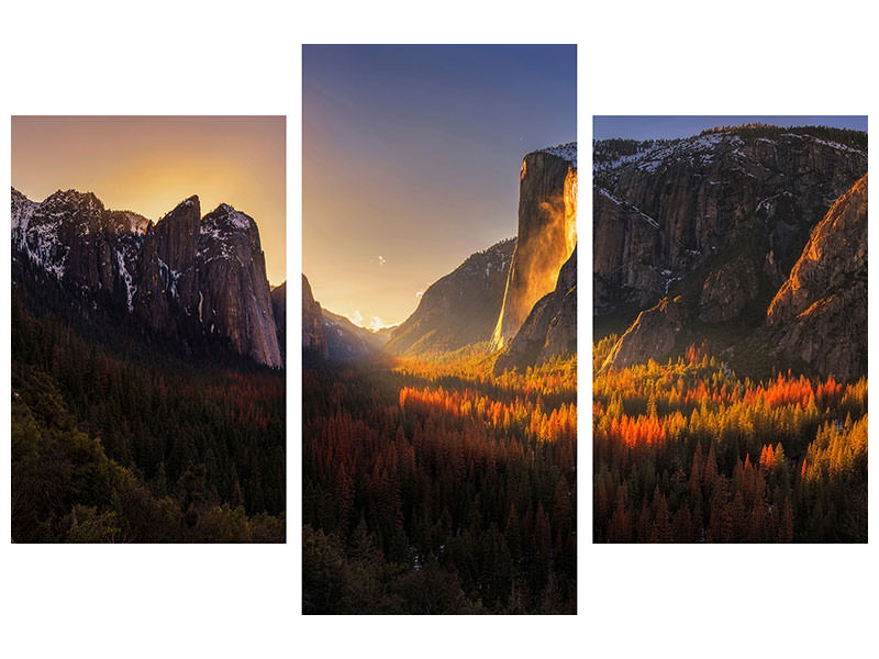 modern-3-piece-canvas-print-yosemite-firefall
