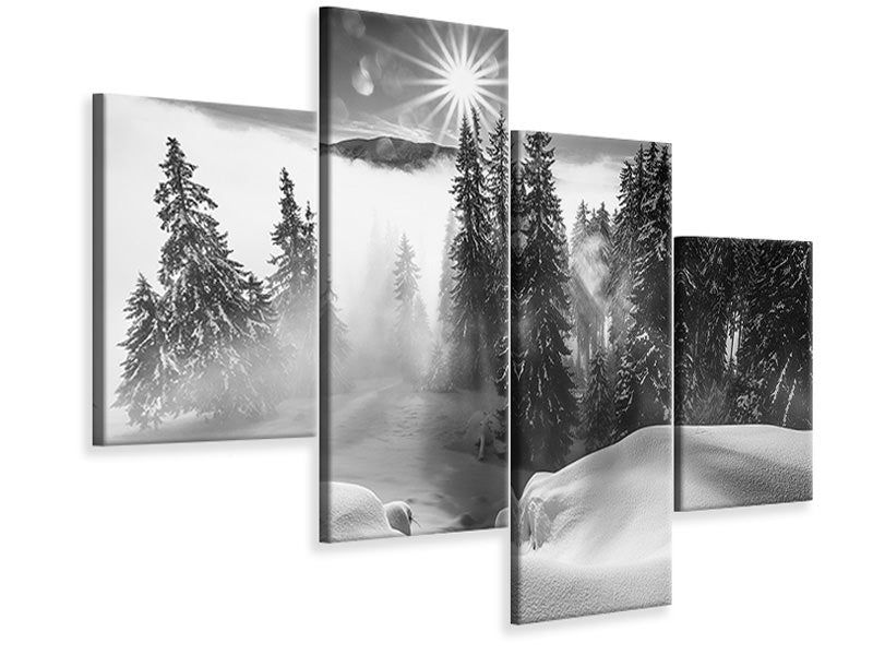 modern-4-piece-canvas-print-a-winter-tale