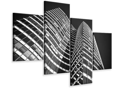 modern-4-piece-canvas-print-close-up-skyscraper
