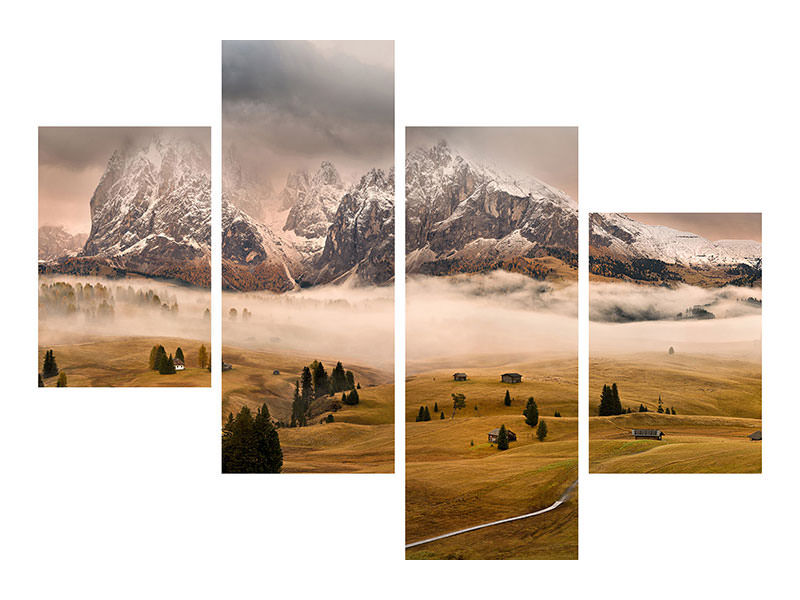 modern-4-piece-canvas-print-dolomites-myths