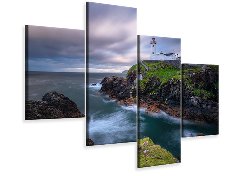 modern-4-piece-canvas-print-fanad-head-lighthouse
