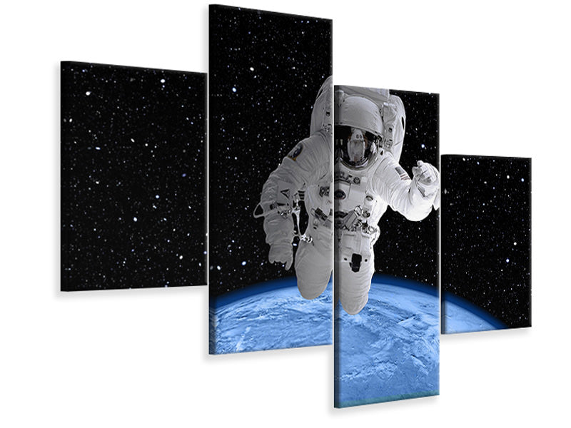 modern-4-piece-canvas-print-in-the-spacesuit