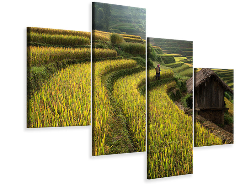 modern-4-piece-canvas-print-keep-walking