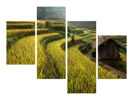 modern-4-piece-canvas-print-keep-walking