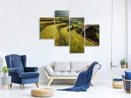 modern-4-piece-canvas-print-keep-walking