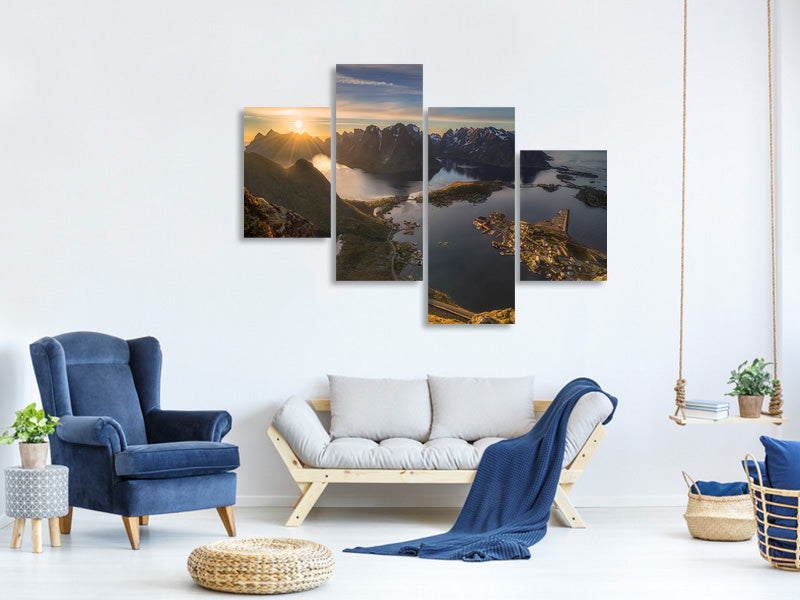 modern-4-piece-canvas-print-magic-moment