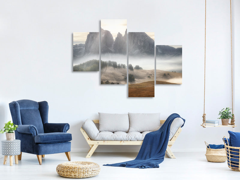 modern-4-piece-canvas-print-misty-mountains-a