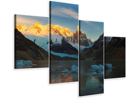 modern-4-piece-canvas-print-morning-light-at-cerro-torre