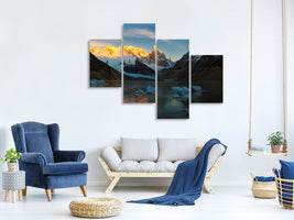 modern-4-piece-canvas-print-morning-light-at-cerro-torre