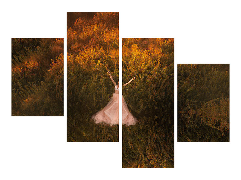modern-4-piece-canvas-print-natalia-in-the-field